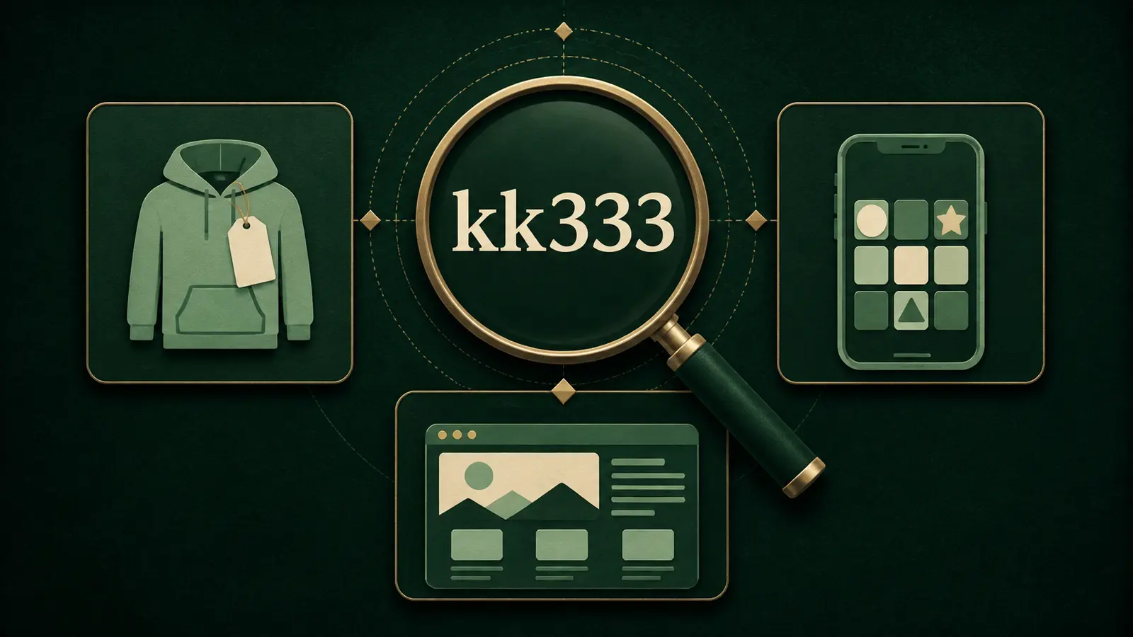 kk333 নামের আলাদা প্রকাশ্য ব্যবহারের পরিচয় যাচাইয়ের চিত্র